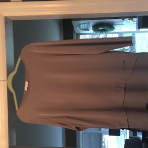 Grey 2 tiered tunic top never worn